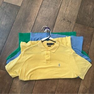 Lot of 3 Ralph Lauren Polos Size X-Large